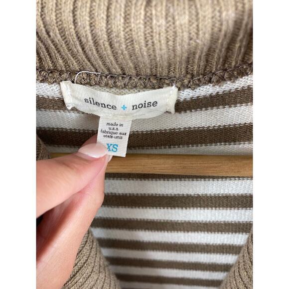 silence + noise urban outfitters striped cardigan - Picture 2 of 4